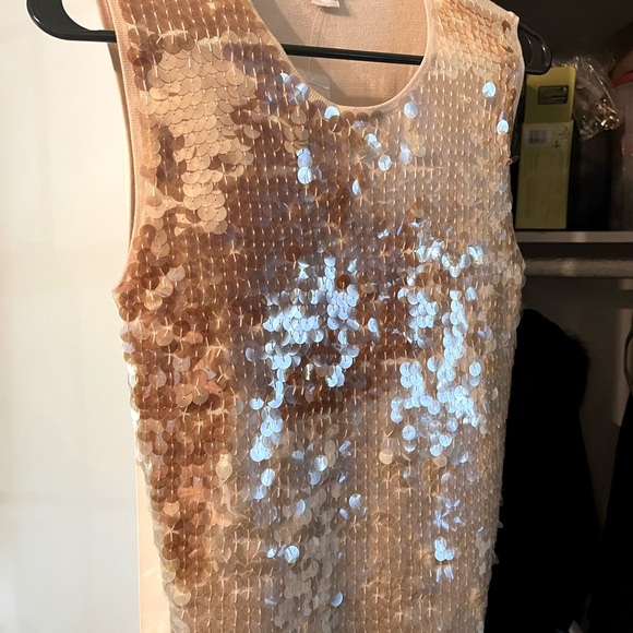 100 percent Silk and Sequin Sweater - Picture 3 of 4